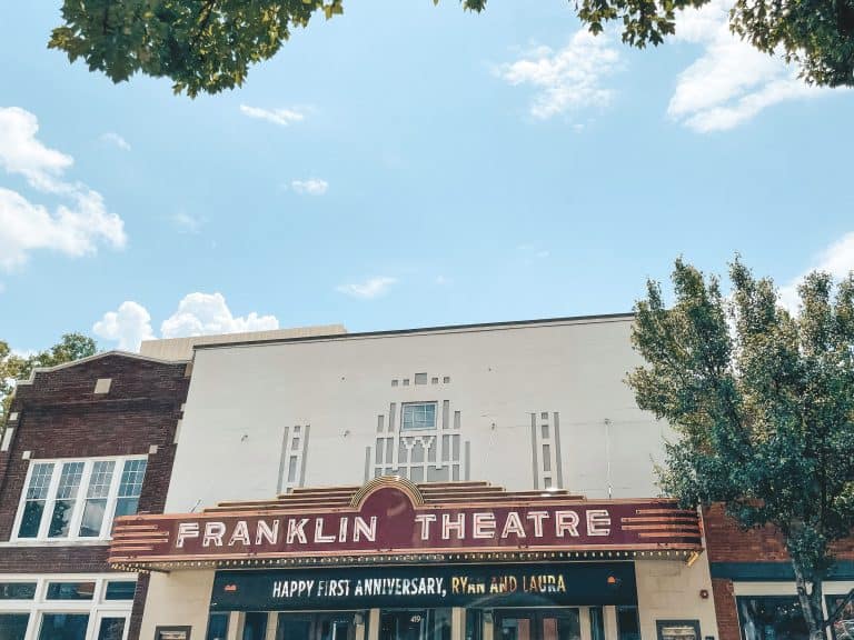 Franklin Theatre in Franklin, Tennessee