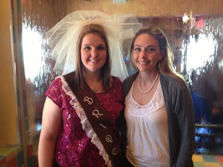Bachelorette Party bride sash and veil