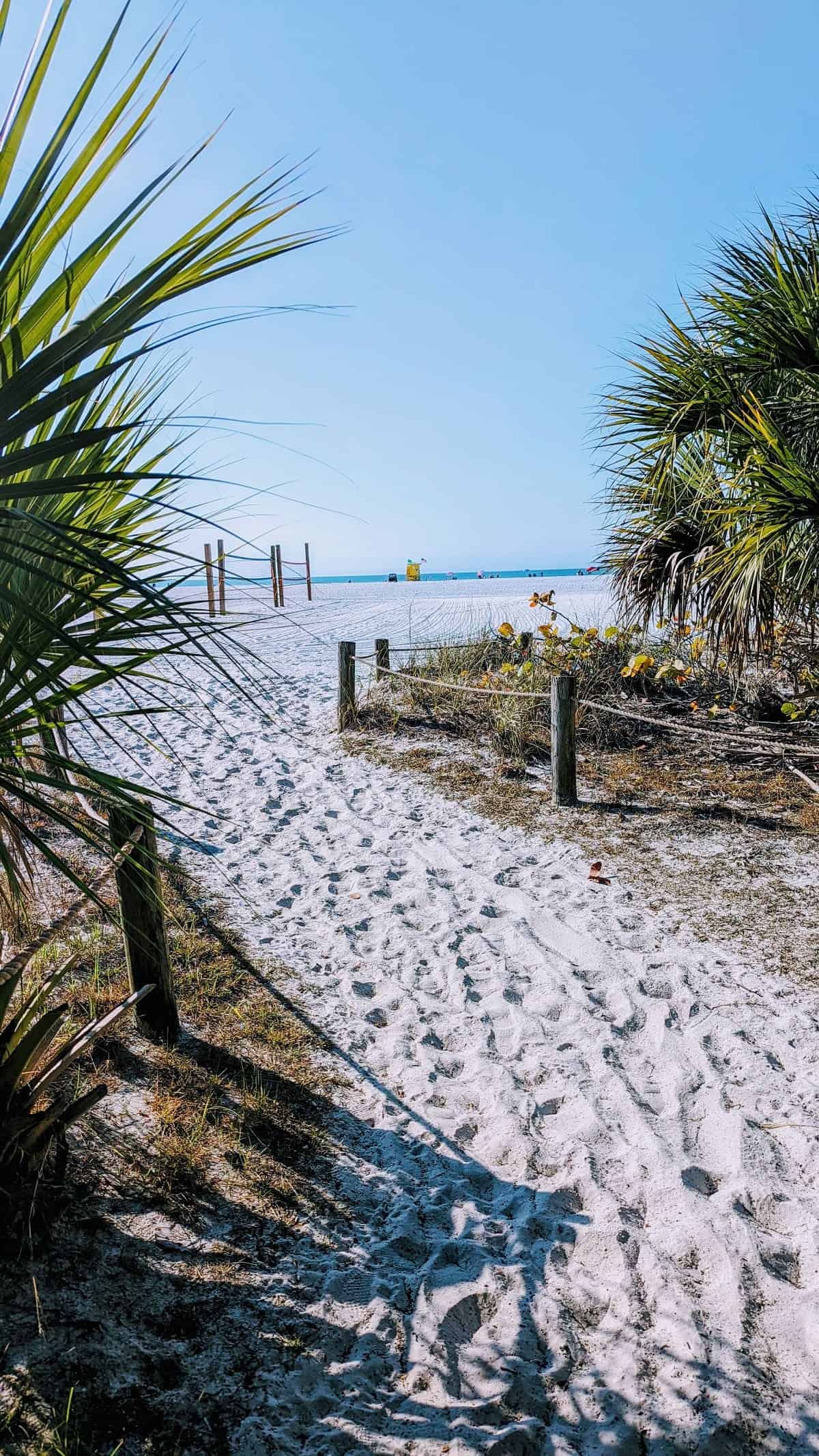 siesta key beach entrance
