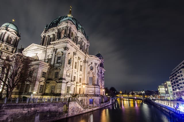 Spree river in Berlin, Germany