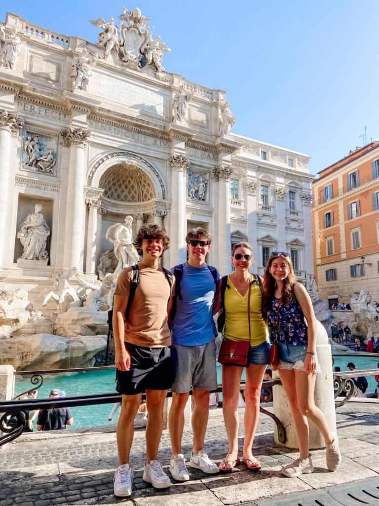 Trevi Fountain Rome Italy